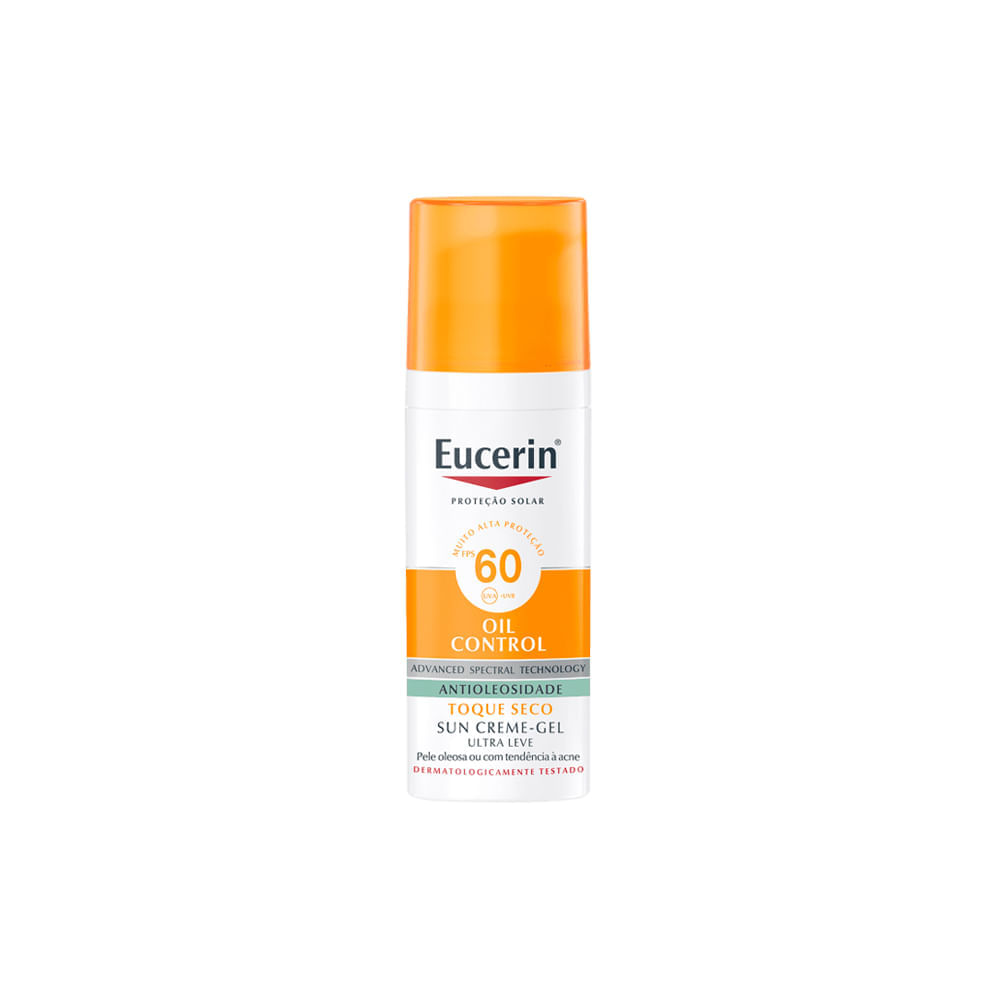 Eucerin Sun Oil Control Creme Facial FPS 60 50ml