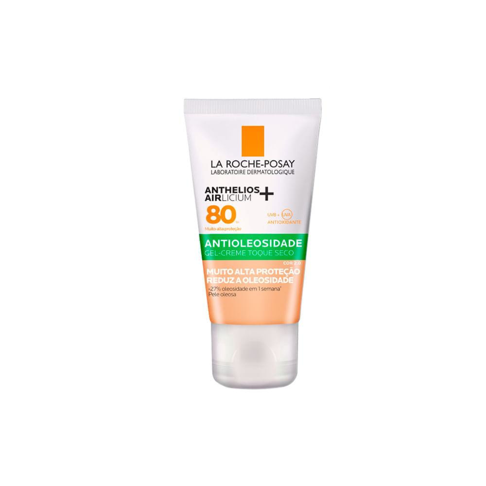 Protetor Solar Facial Antioleosidade La Roche-Posay Anthelios Airlicium FPS 80 2.0 40 g