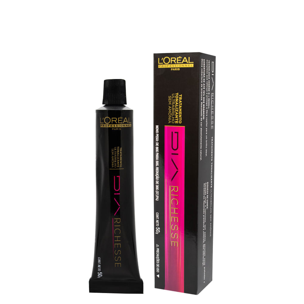 Tonalizante L'Oréal Professionnel Diarichesse 7.01 Louro Gelo 50 g