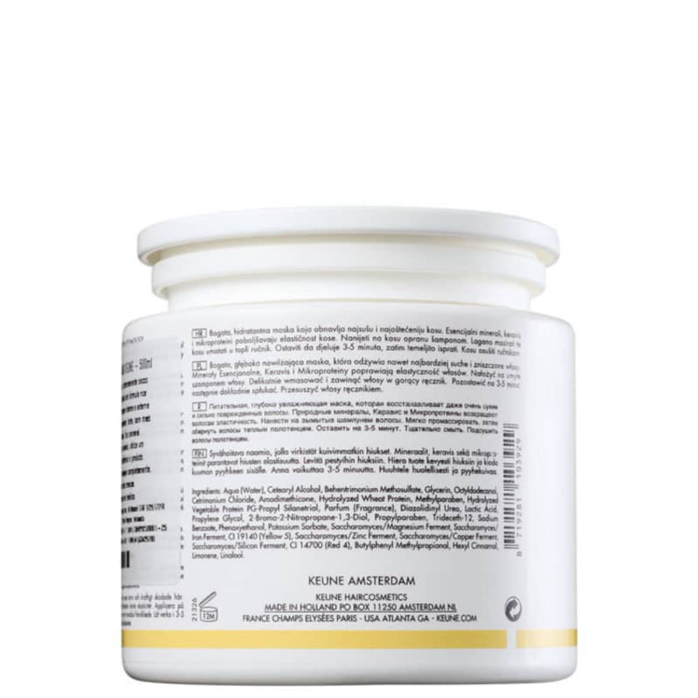 Keune Care Vital Nutrition Máscara de Nutrição 500ml