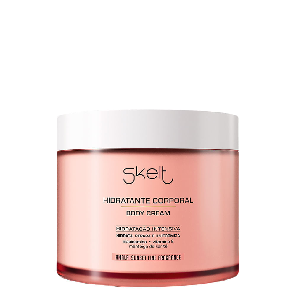 Creme Hidratante Corporal Skelt Niacinamida Skelt Skin & Body Care Amalfi Sunset 200 g