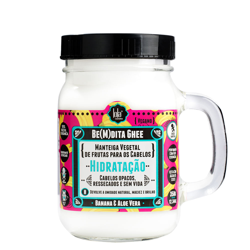 Máscara de Hidratação Lola Cosmetics Be(m)dita Ghee 350 g