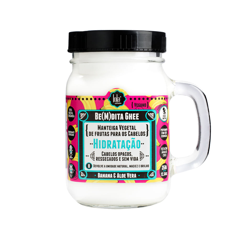 Máscara de Hidratação Lola Cosmetics Be(m)dita Ghee 350 g