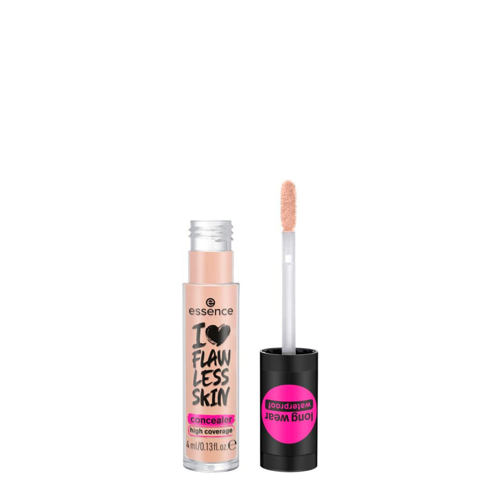 Essence I Love Flawless Skin Corretivo Líquido 30 Light Beige 4ml