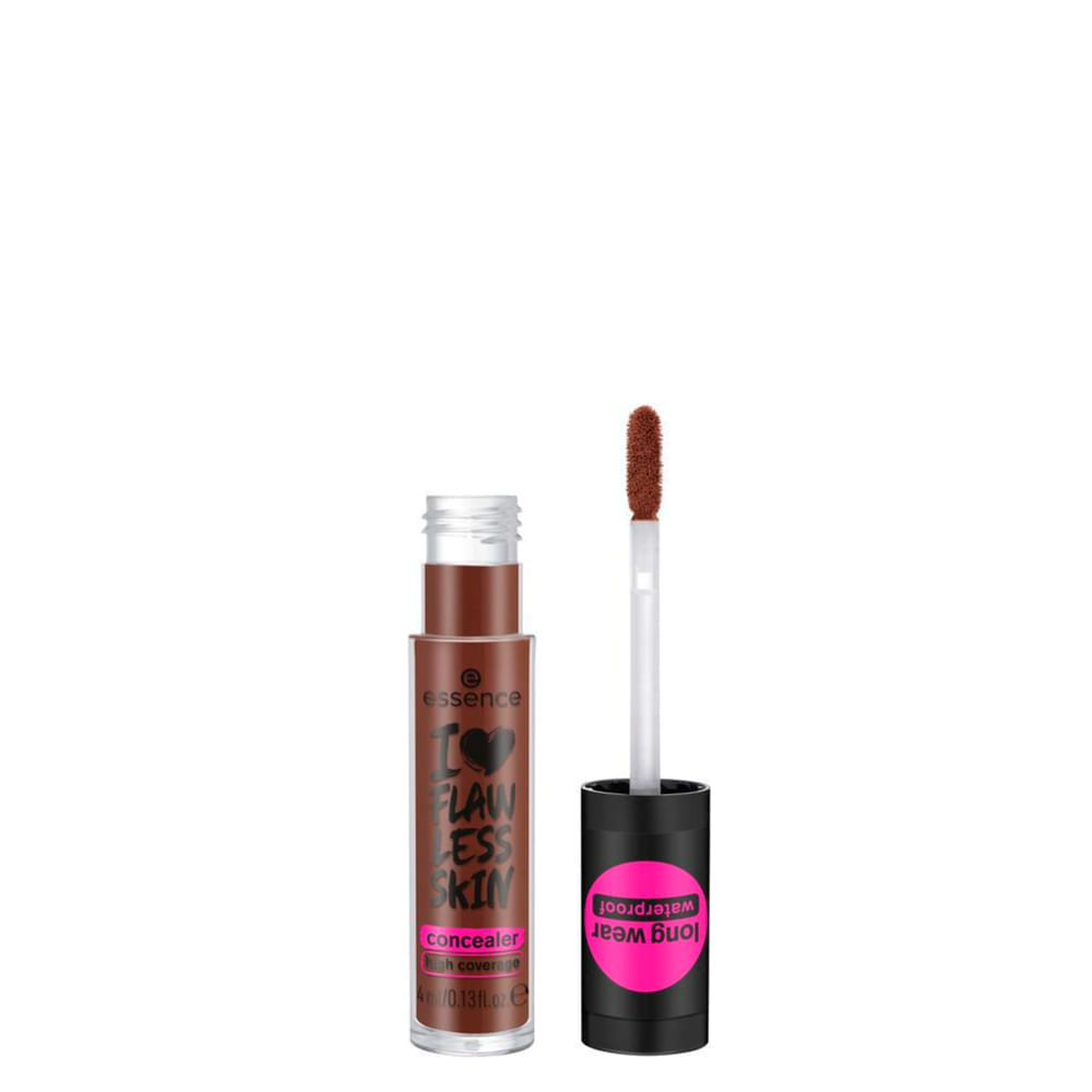 Essence I Love Flawless Skin Corretivo Líquido 100 Dark Deep 4ml