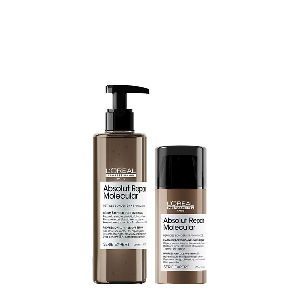 Kit L'Oréal Professionnel Absolut Repair Molecular Leave-in 100 ml + Sérum 250 ml