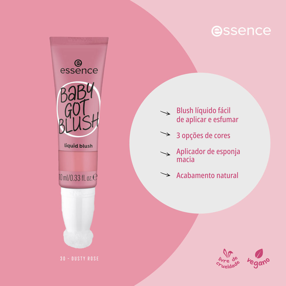 Blush Líquido Baby Got Blush Essence 30 Dusty Rose