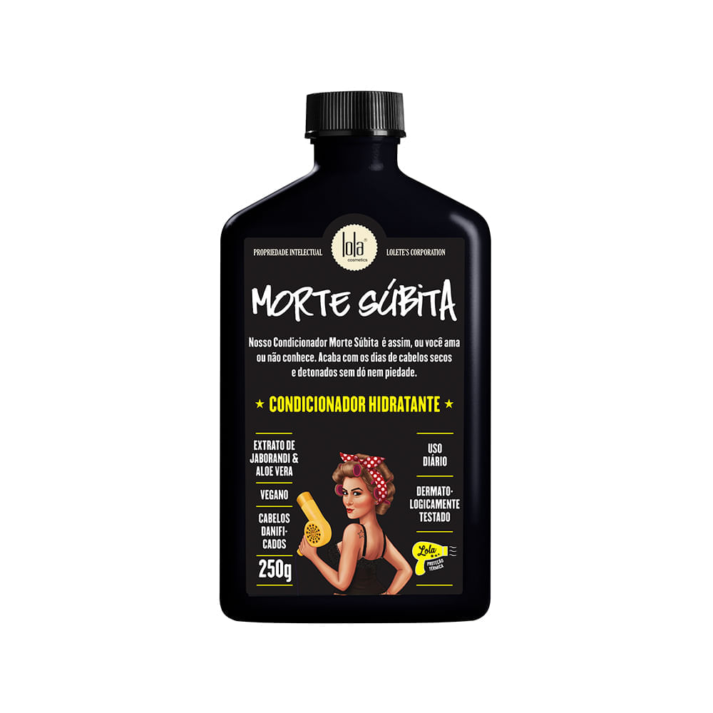 Kit Lola Cosmetics Hidratação  Morte Súbita 4 Produtos