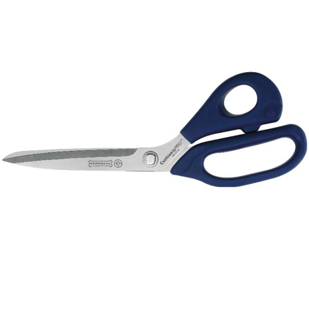 Tesoura para Costura Multiuso Cushion PRO 21CM AZUL Mundial 960-8