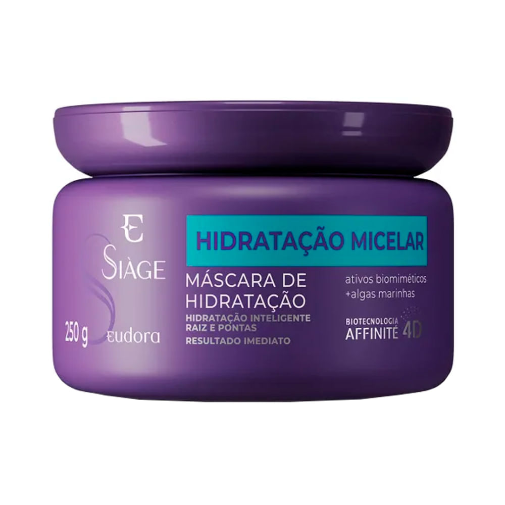 Máscara de Hidratação Eudora Siàge Hidratação Micelar 250 g