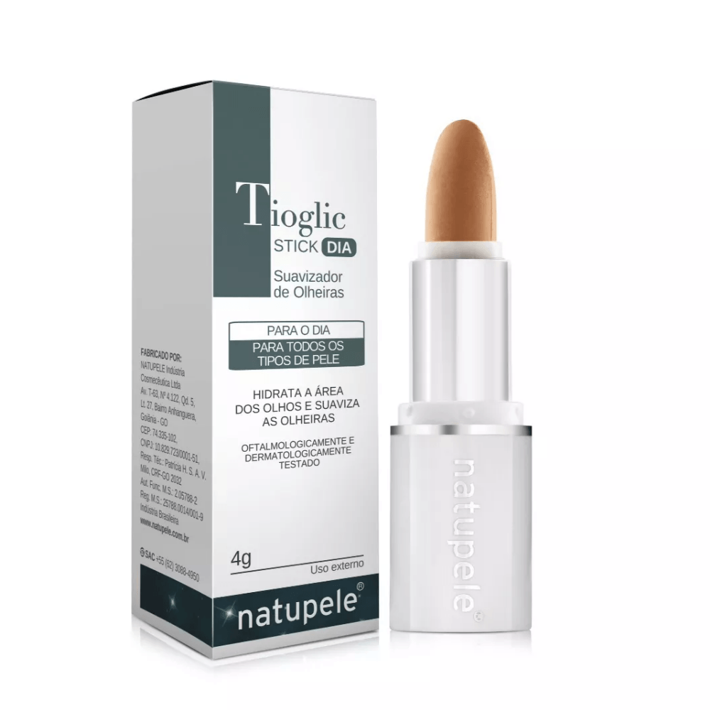Tratamento Para Olheiras Tioglic Stick Dia Natupele 4g