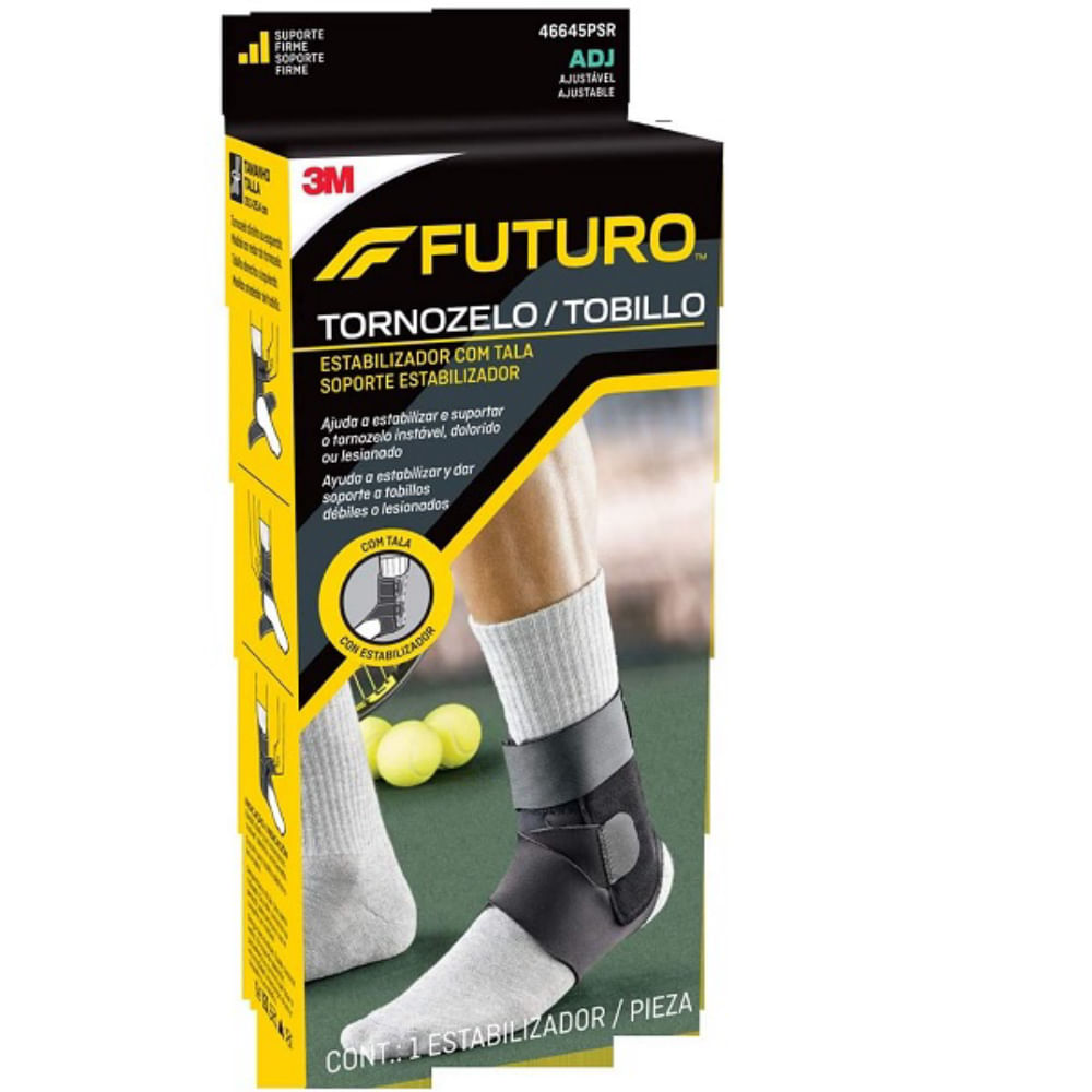 Tornozeleira Estabilizador Com Tala Futuro 3M
