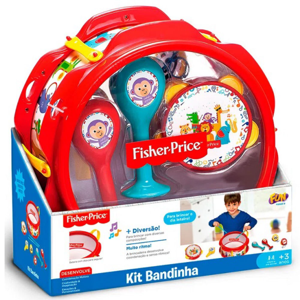 Kit Bandinha Fisher Price Fun