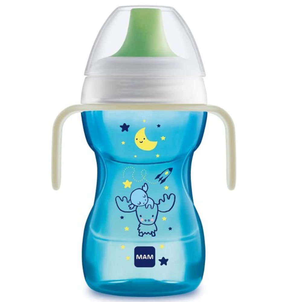 Copo de Treinamento Fun To Drink Mam 270ml Azul