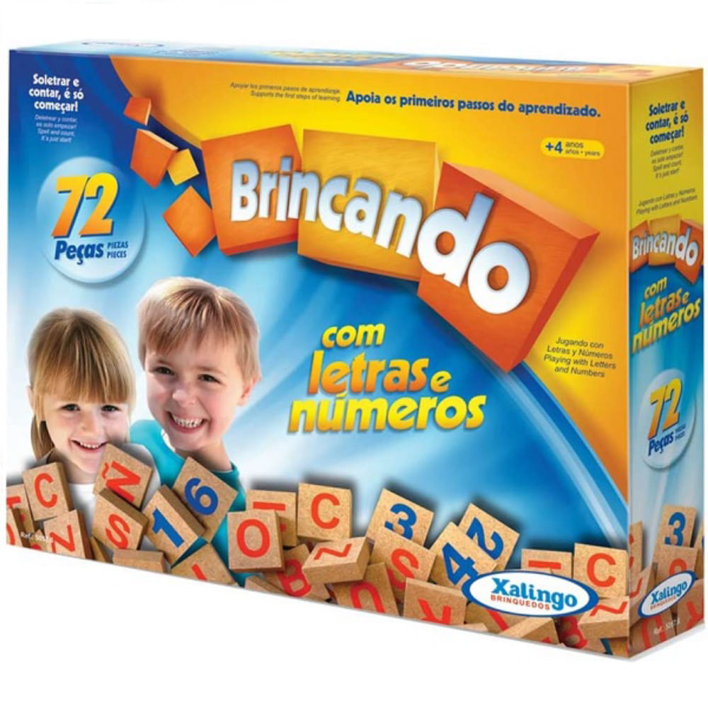 Brincando com Letras e Numeros Xalingo