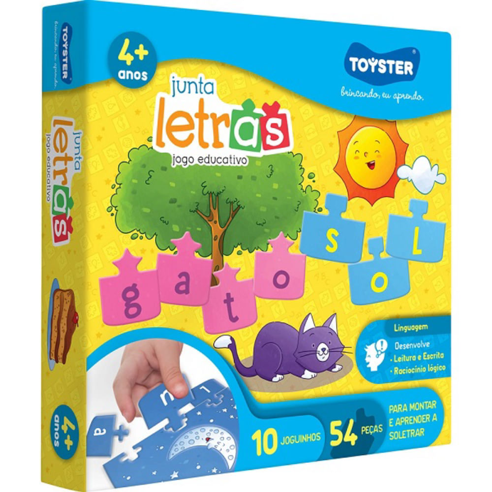 Jogo Junta Letras Toyster