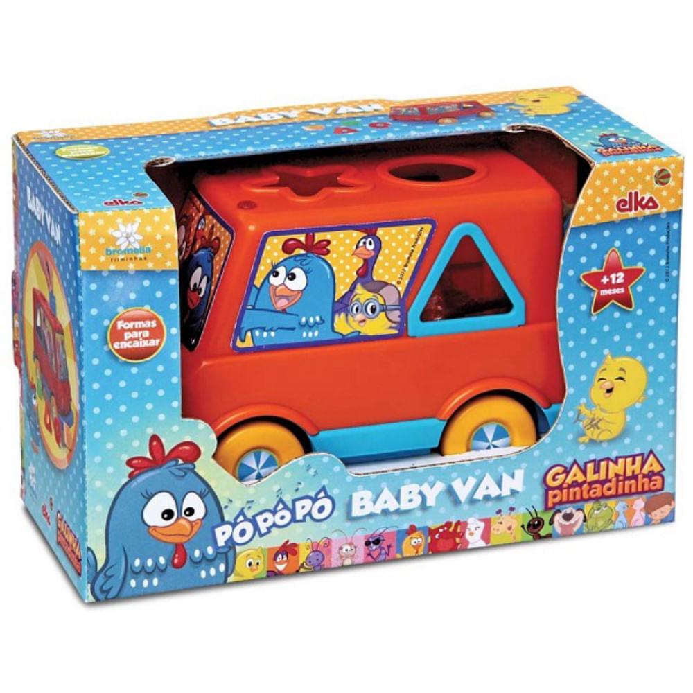 Baby VAN Galinha Pintadinha ELKA
