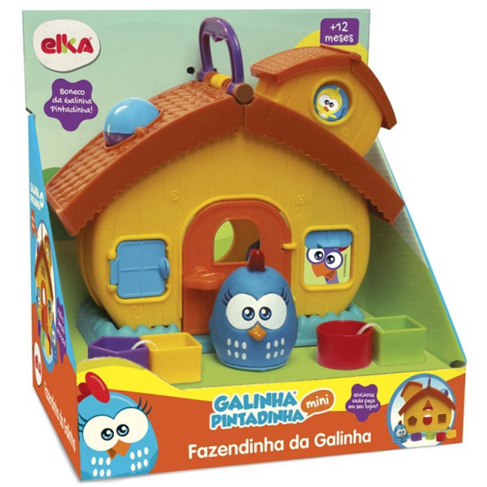 Fazendinha da Galinha Pintadinha Mini ELKA