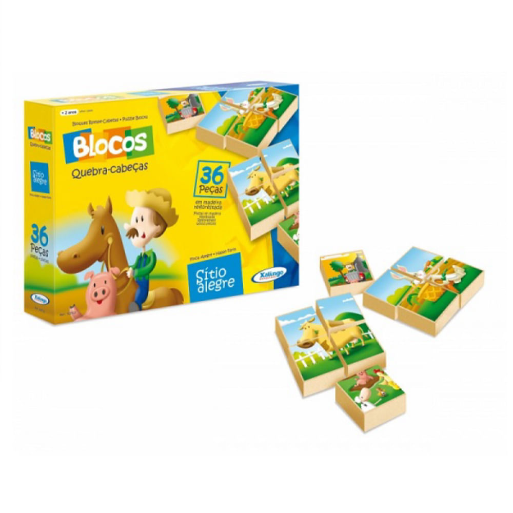 Blocos QUEBRA-CABEÇA Sitio Alegre Xalingo