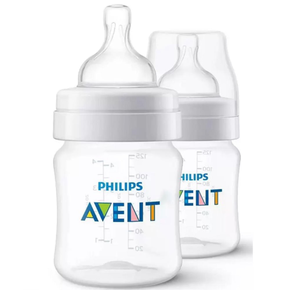 Kit Mamadeiras Classic 2 Peças Philips Avent 125ml