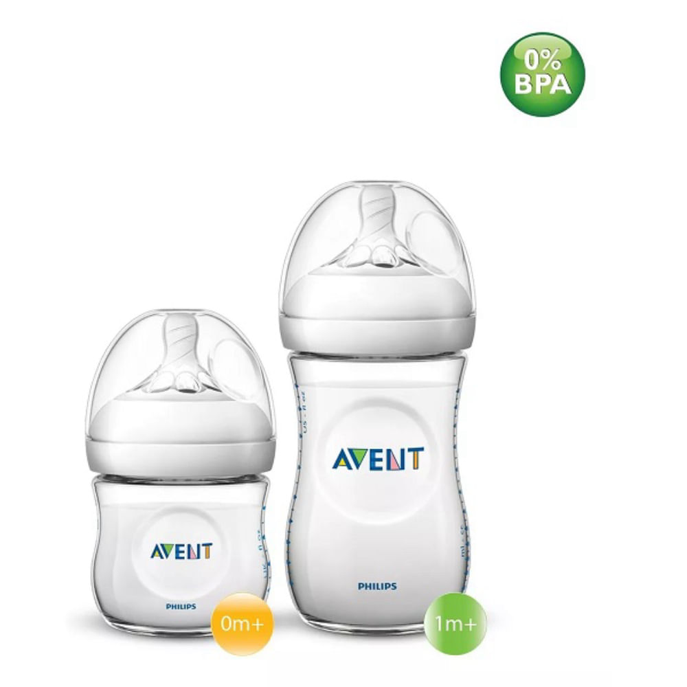 Kit Mamadeira Petala Philips Avent 125ml + 260ml