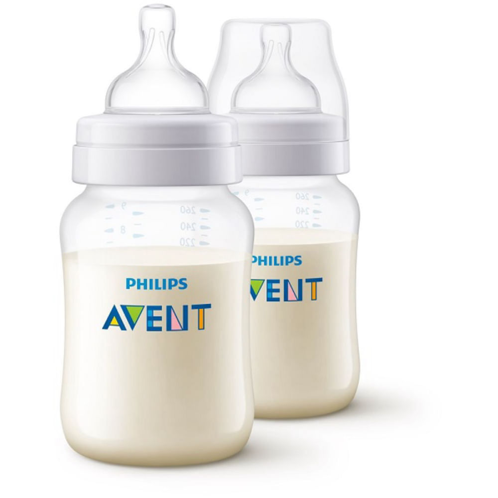 Kit Mamadeiras Classic 2 Peças Philips Avent 260ML