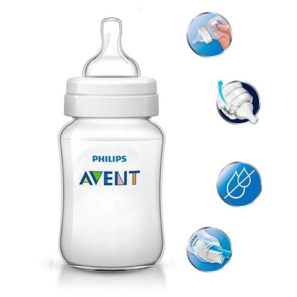Kit Mamadeiras Classic 2 Peças Philips Avent 260ML