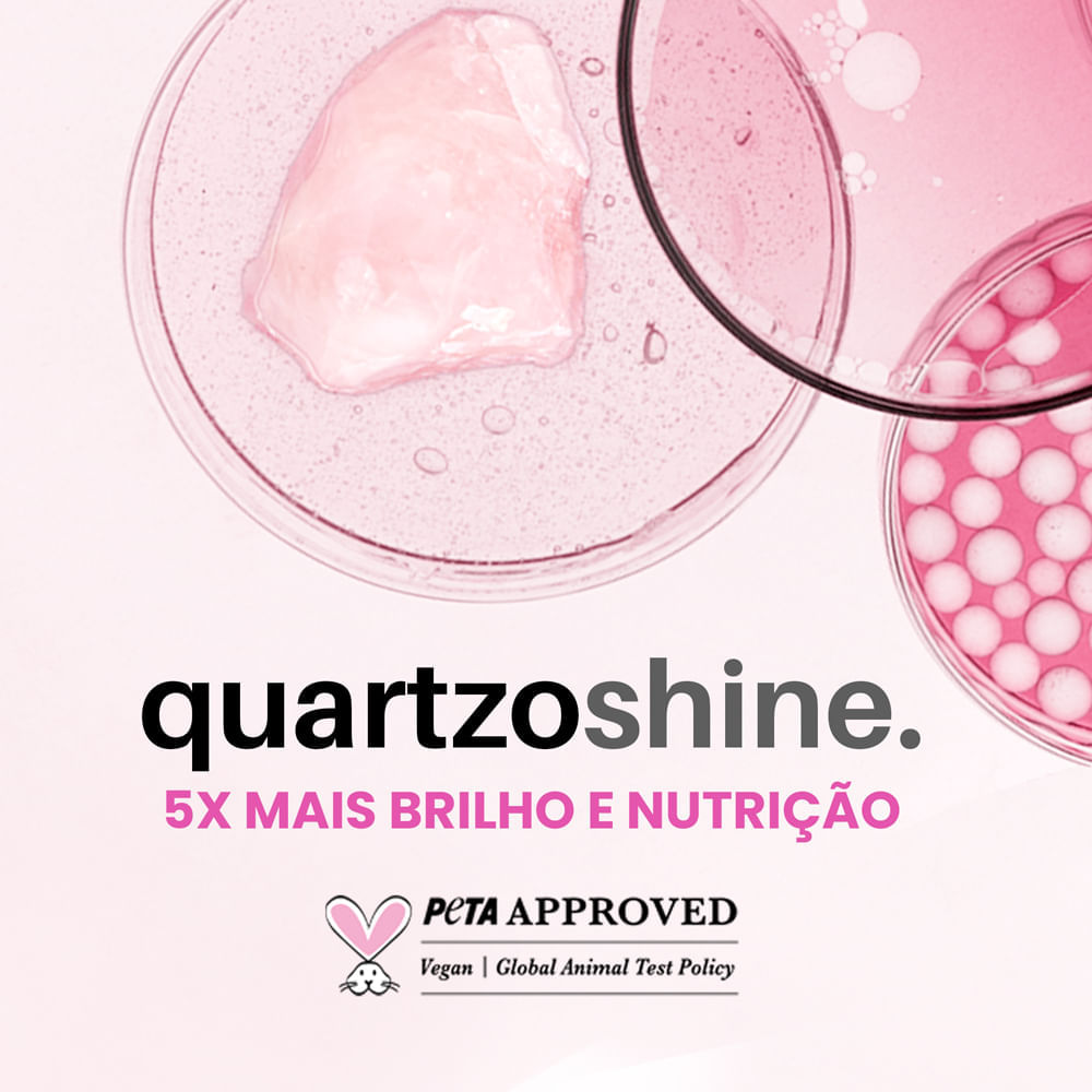 Kit Cadiveu Essentials Quartzo Shine Cuidado  Shampoo 250 ml + Condicionador 250 ml + Leave-in 120 ml