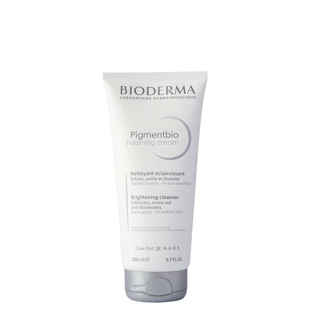 Sabonete Líquido Esfoliante e Clareador Corporal Bioderma Pigmentbio Foaming 200 ml