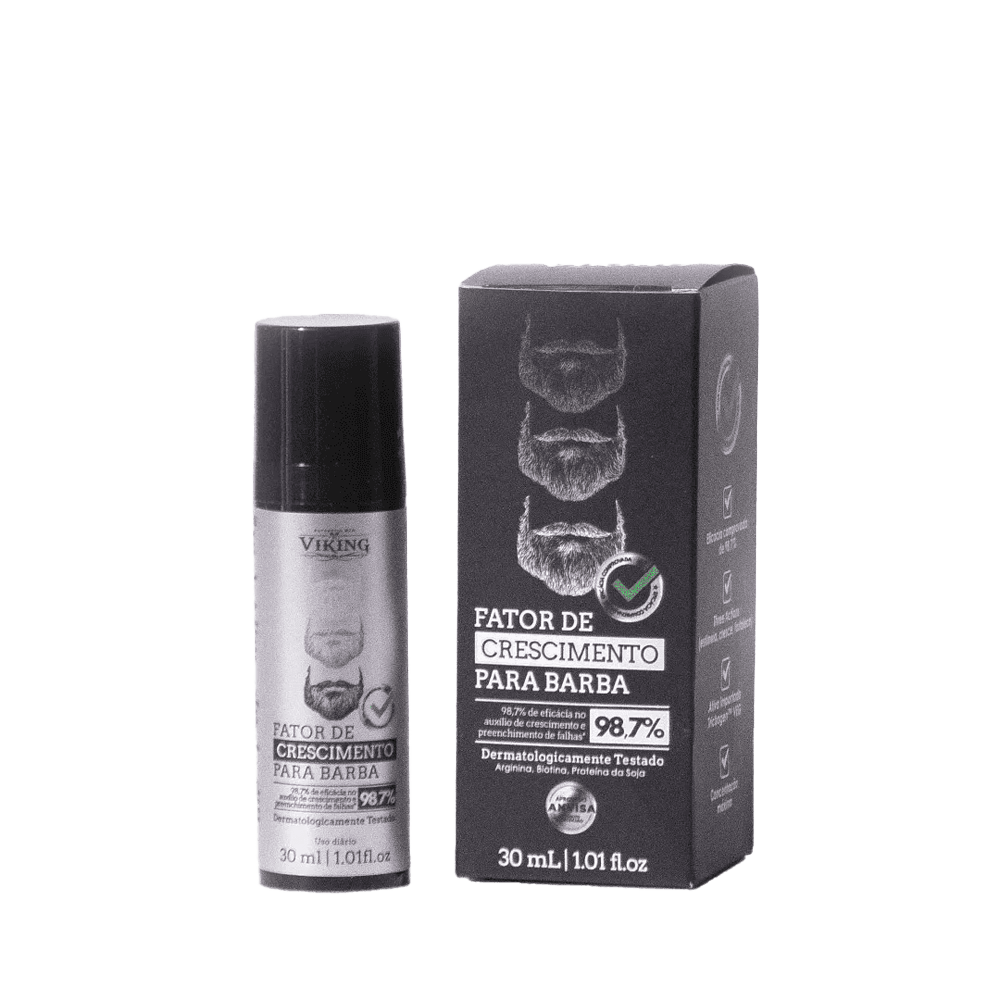 Fator de Crescimento para Barba Viking 30ml