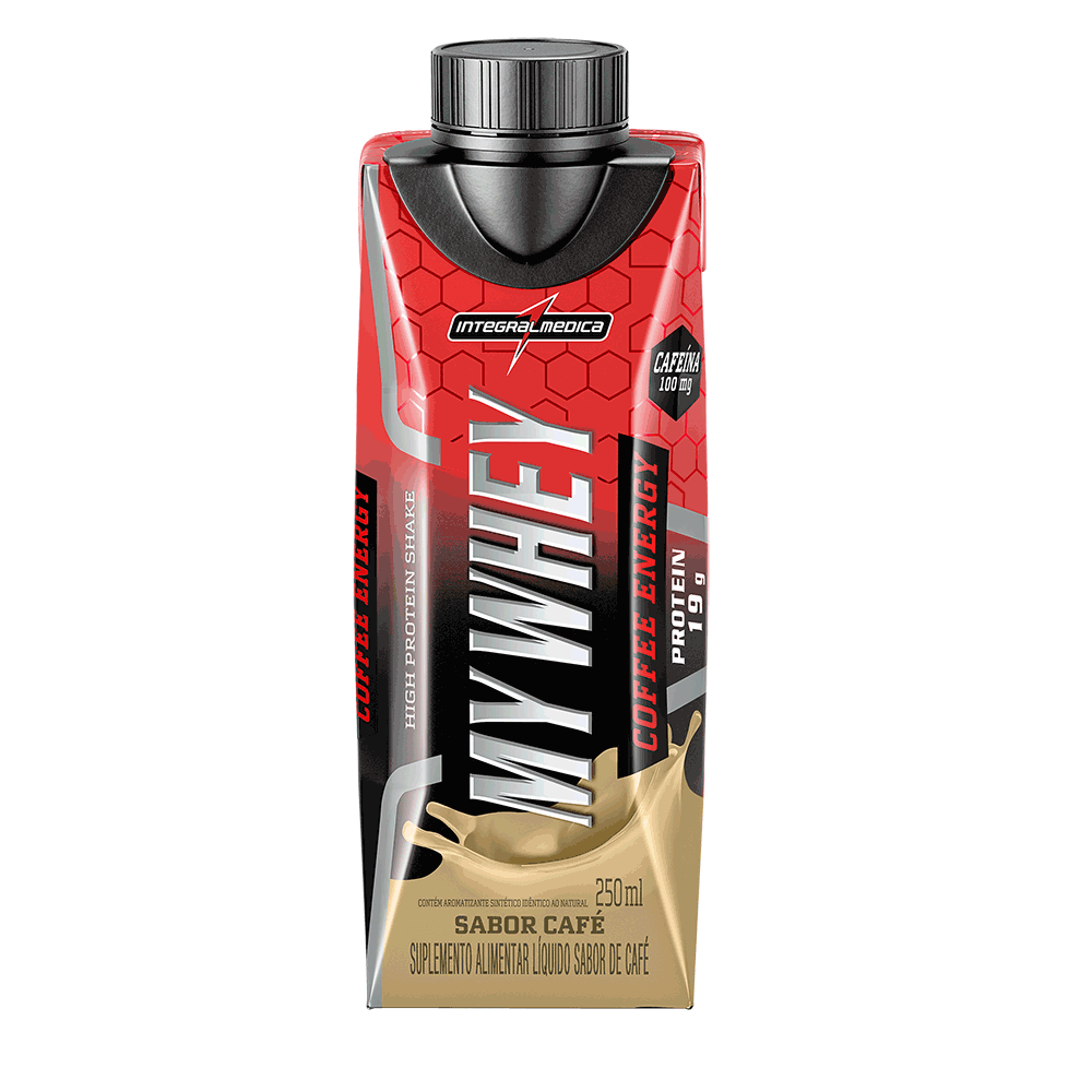 Bebida Proteica My Whey Integralmédica Café 1 Unidade