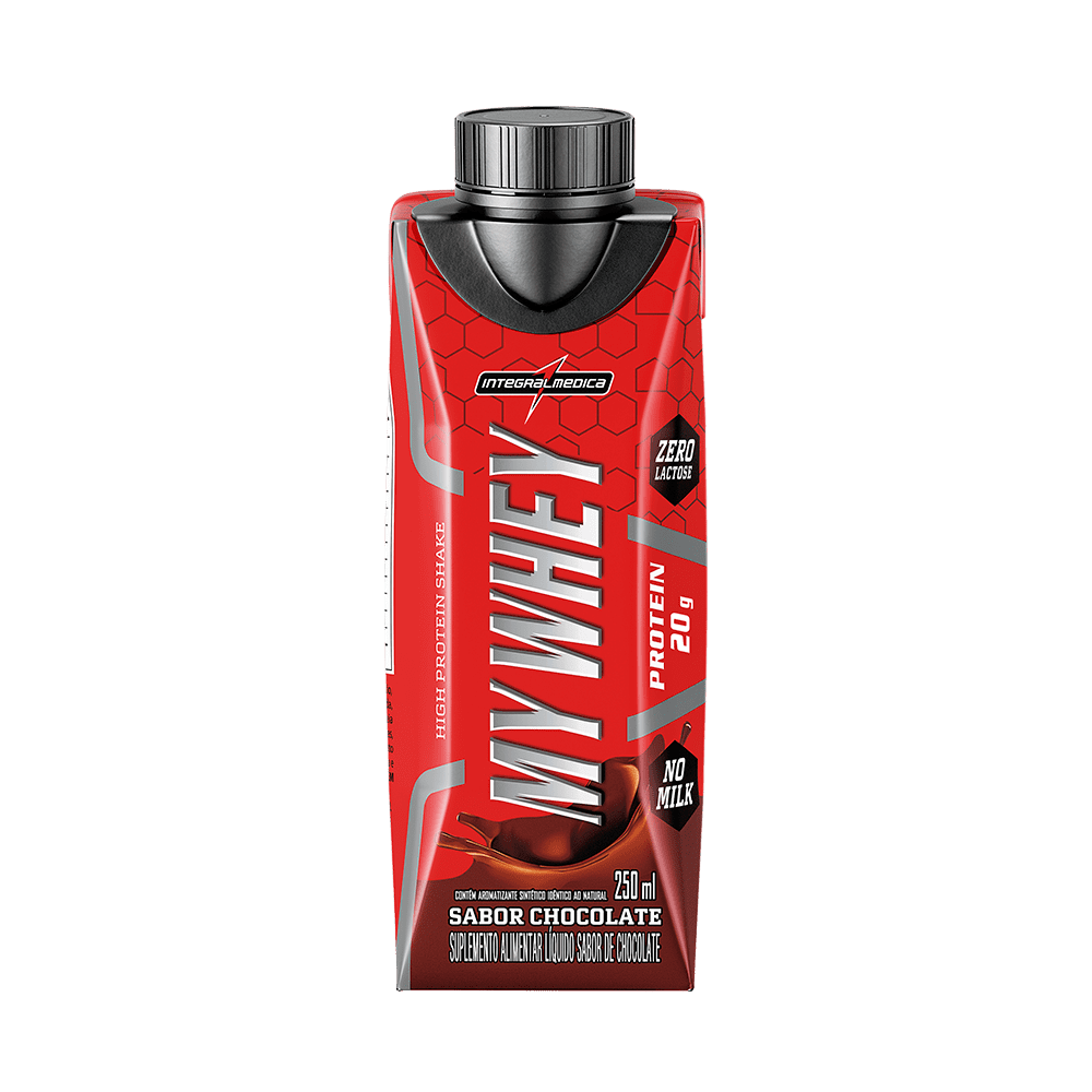 Bebida Proteica My Whey Integralmédica Chocolate 1 Unidade Chocolate 1 Unidade