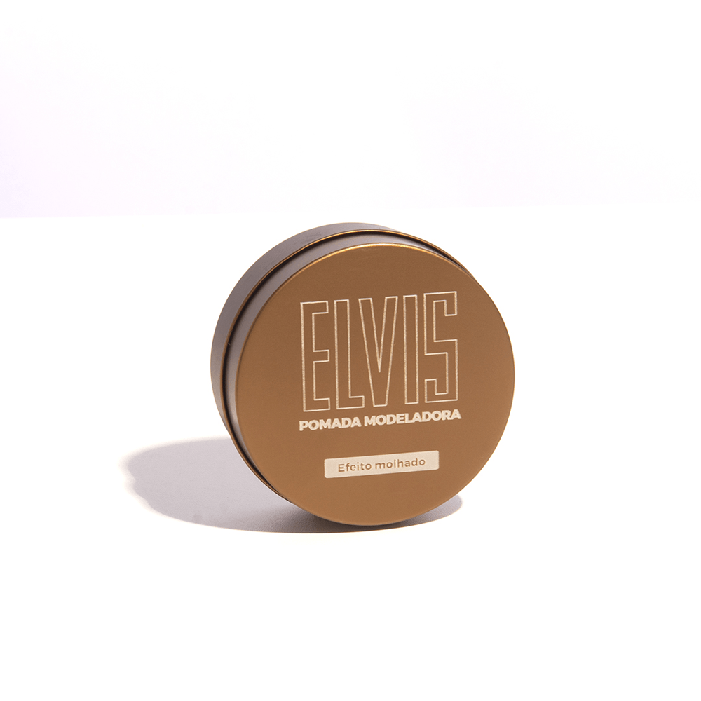 Pomada Modeladora Efeito Molhado Elvis Presley 80g