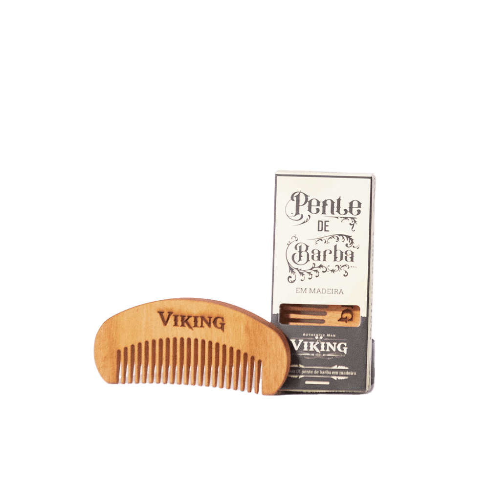 Pente De Barba De Bolso Viking