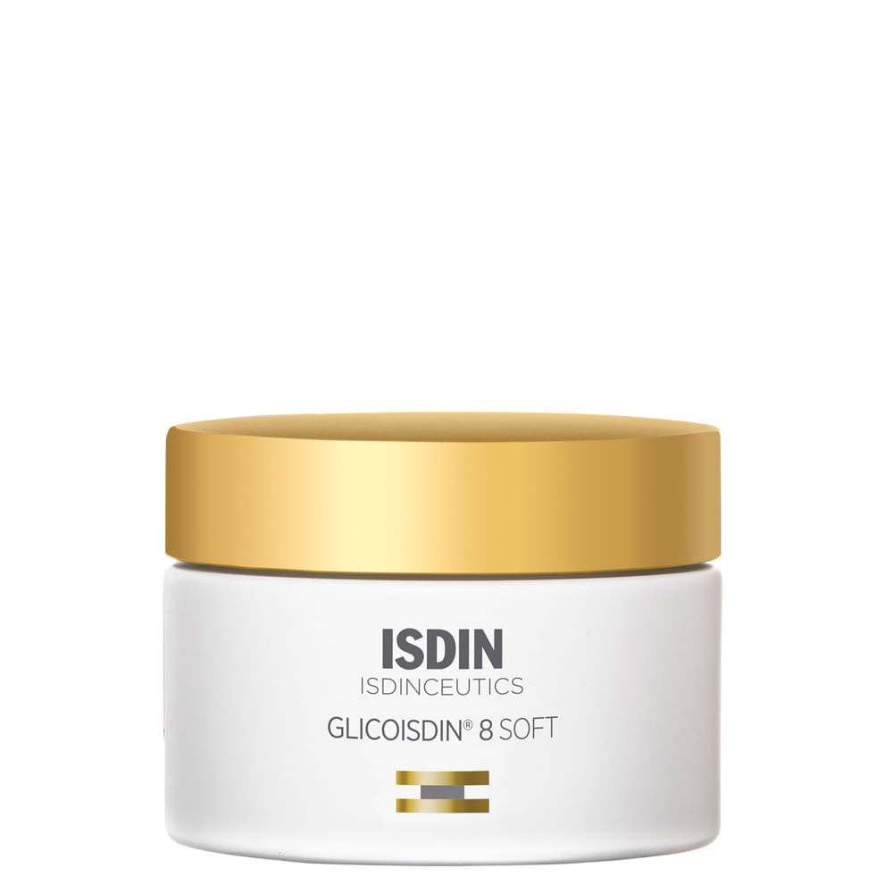 Creme Anti-Idade Facial com Ácido Glicólico Noturno Isdin 50 g