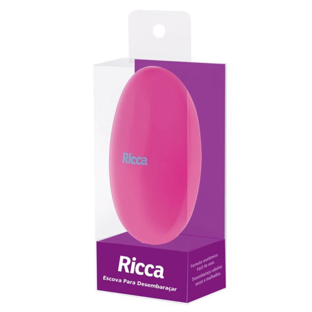 Escova De Cabelo Ricca Flex Hair 118