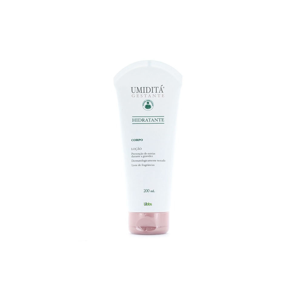 Libbs Umiditá Gestante Hidratante Corpo Loção Cremosa 200ml