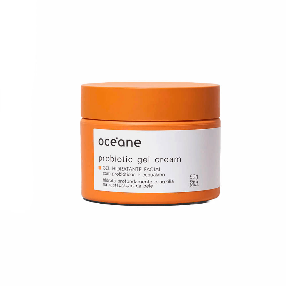 Gel Hidratante Facial Océane Com Probióticos E Esqualano 50g