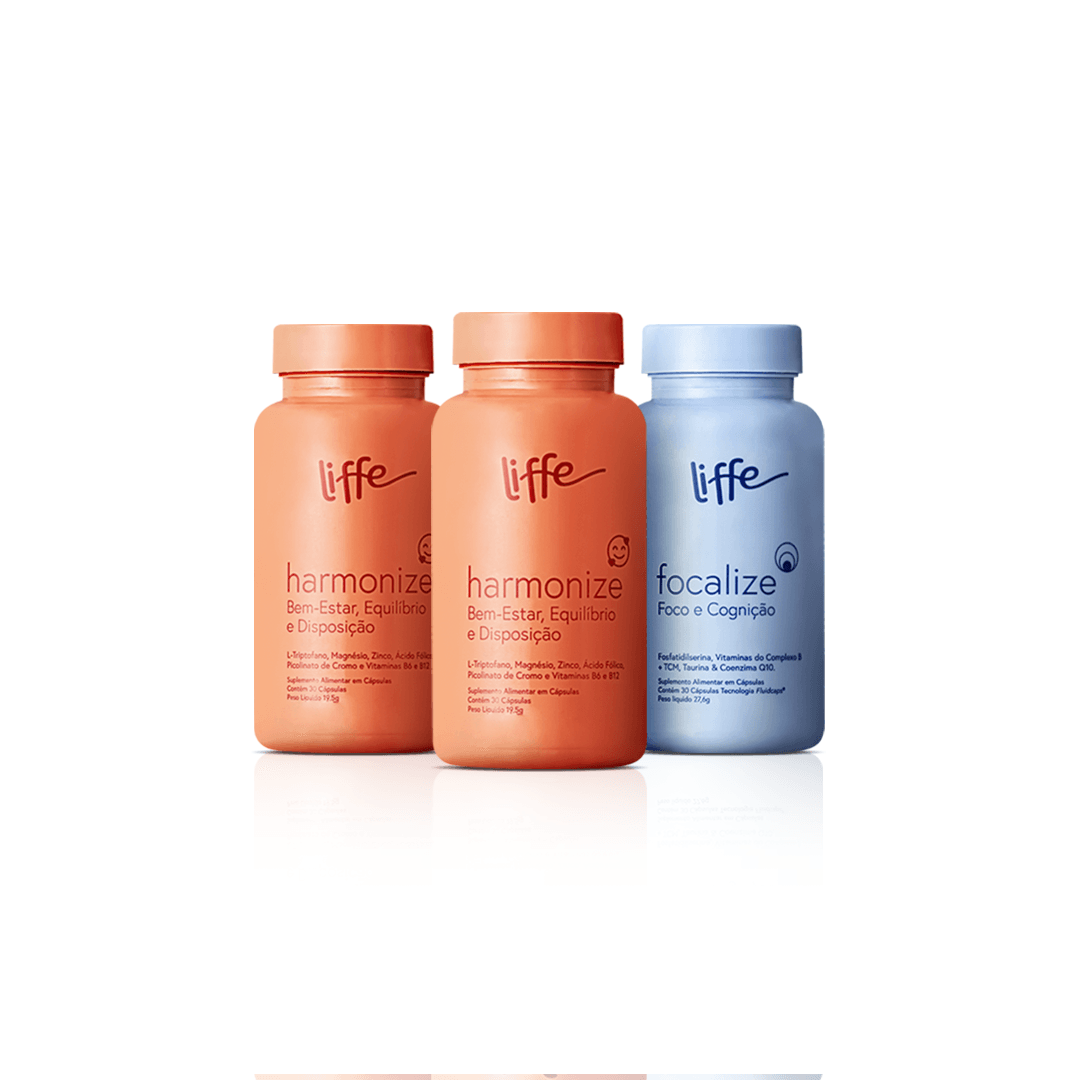 Kit Suplementos 5 Frascos Namastê Liffe 150 Cápsulas