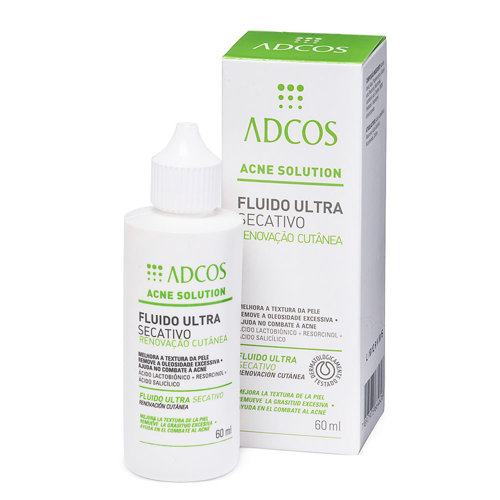 Fluido Ultra Secativo Acne Solution 60ml