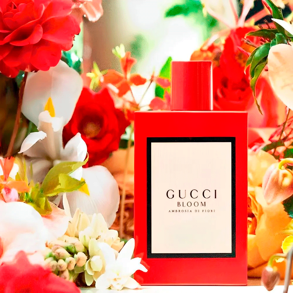 Gucci Bloom Ambrosia Di Fiora Eau de Parfum Intense Perfume Feminino 100ml