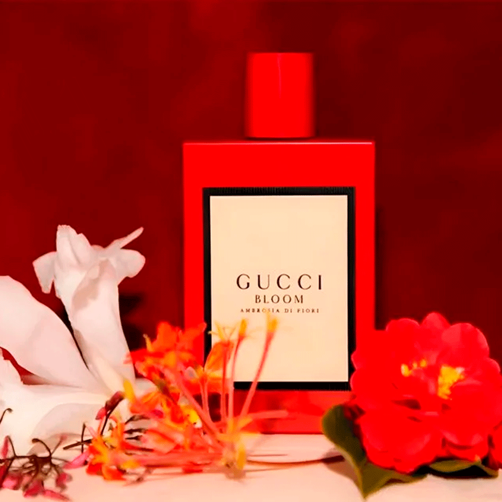 Gucci Bloom Ambrosia Di Fiora Eau de Parfum Intense Perfume Feminino 100ml