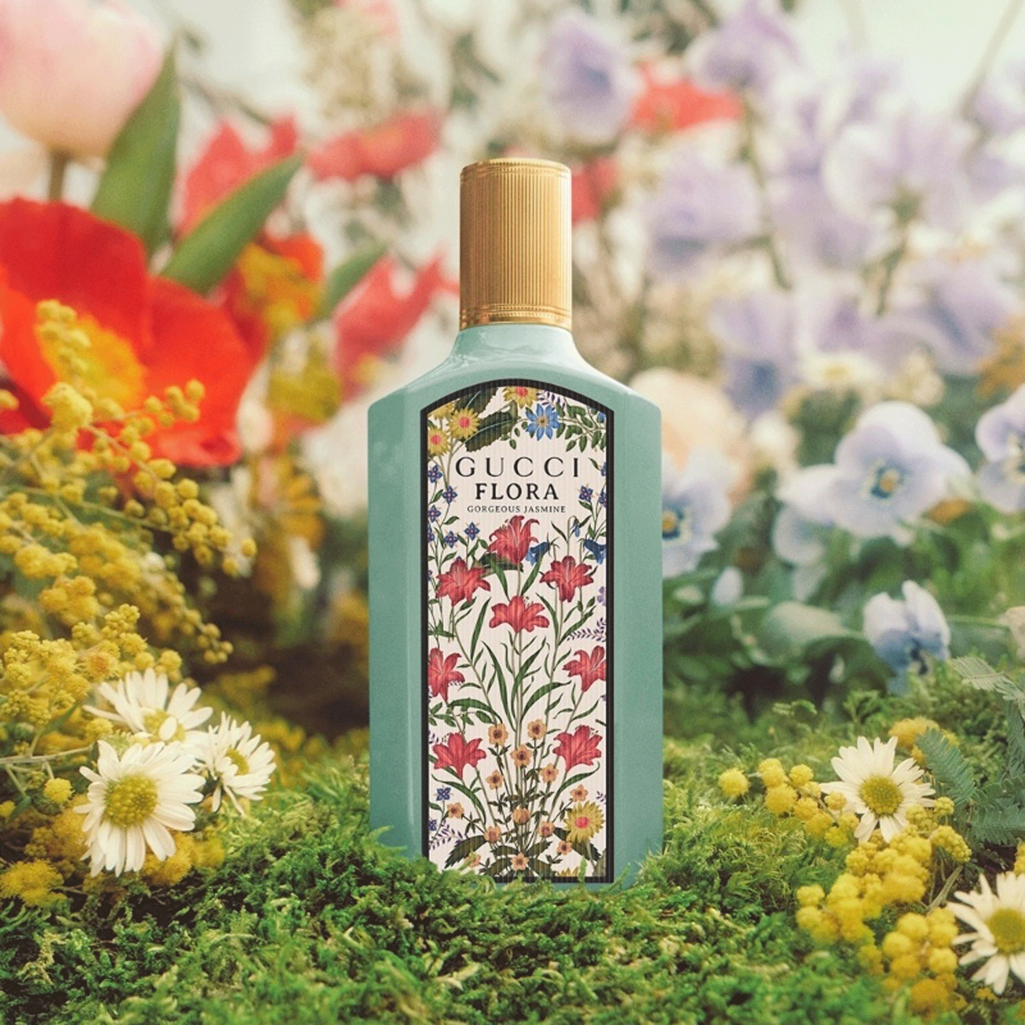 Gucci Flora Gorgeous Jasmine Eau de Parfum Perfume Feminino 50ml