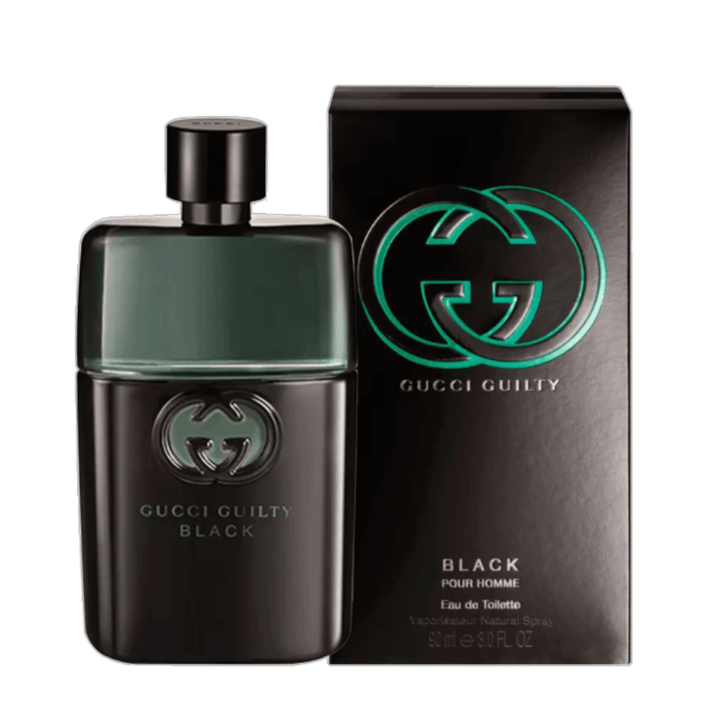 Gucci Guilty Black Pour Homme Eau de Toilette Perfume Masculino 90ml