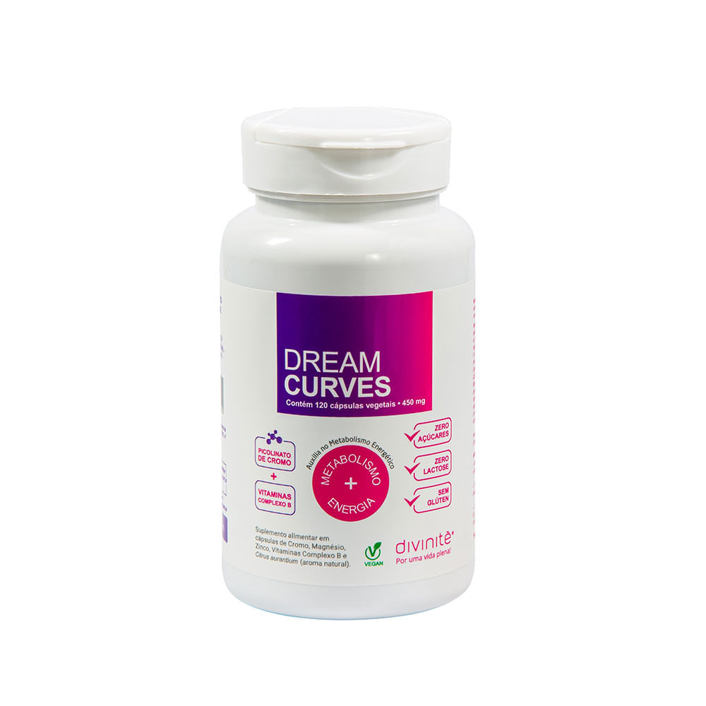Suplemento Alimentar Em Cápsulas Dream Curve Divinitè Com 120 Cápsulas