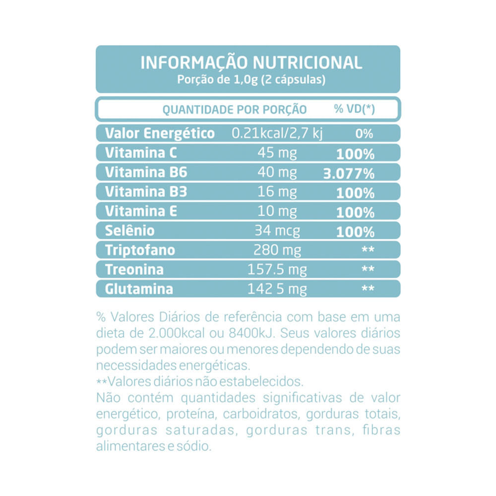 Suplemento Alimentar Em Cápsulas Nutrinoite Divinitè 60 Cápsulas