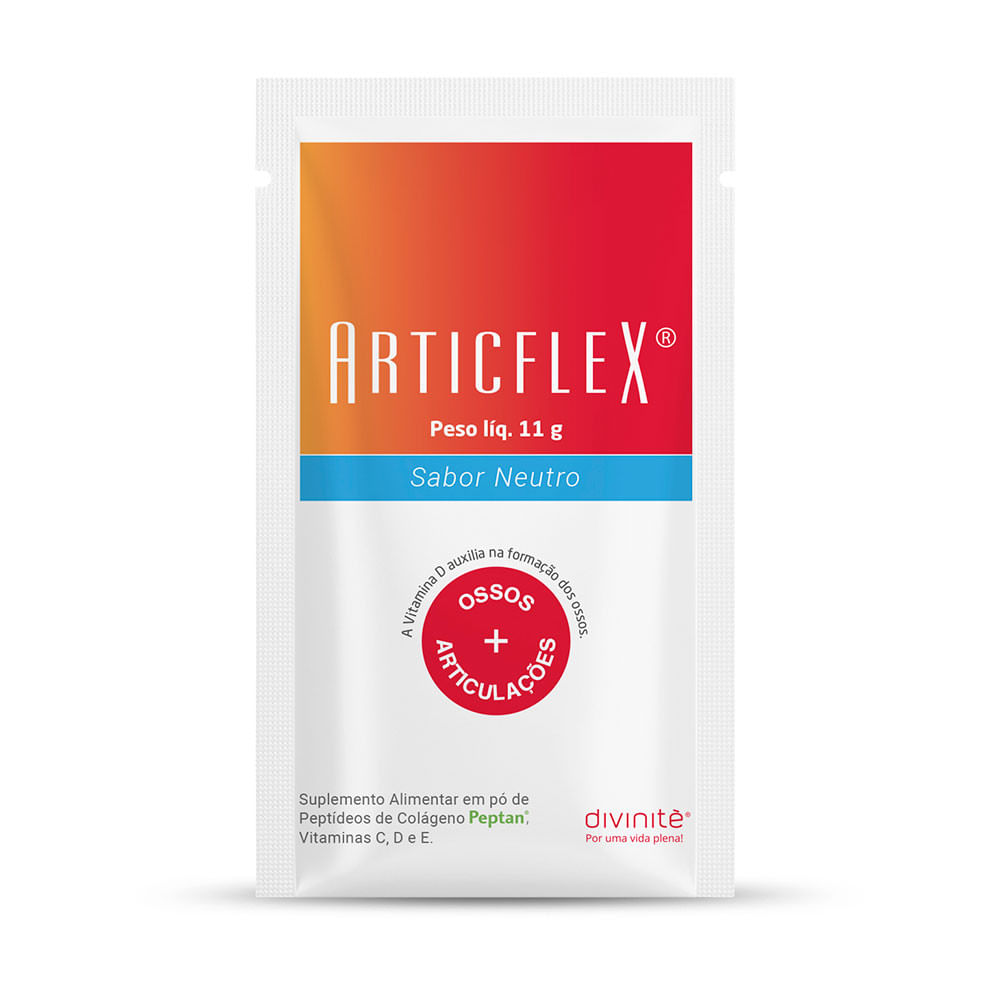 Suplemento Articflex Divinitè Com 30 Sachês Sabor Neutro