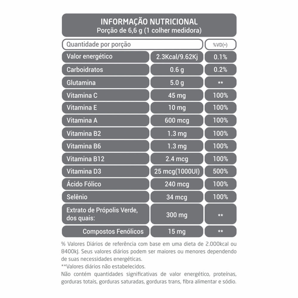 Suplemento Alimentar Shot Imuno Divinitè 200g Sabor Limão,Gengibre e Cúrcuma