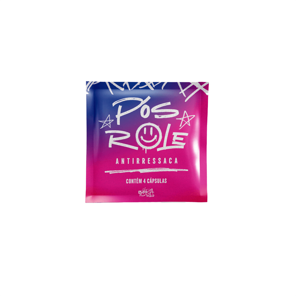 Suplemento Alimentar Pós Rolê Pack Antirressca Pós Festa