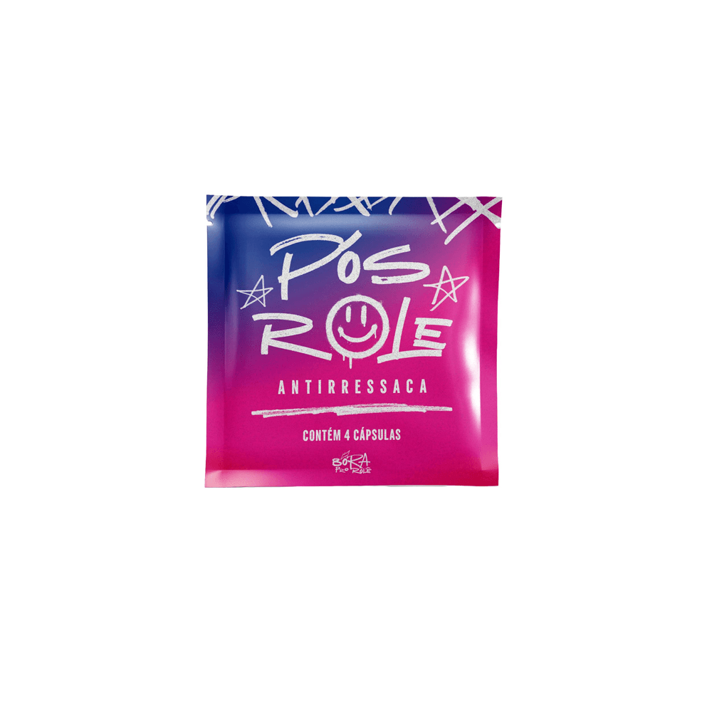Suplemento Alimentar Pós Rolê Pack Antirressca Pós Festa